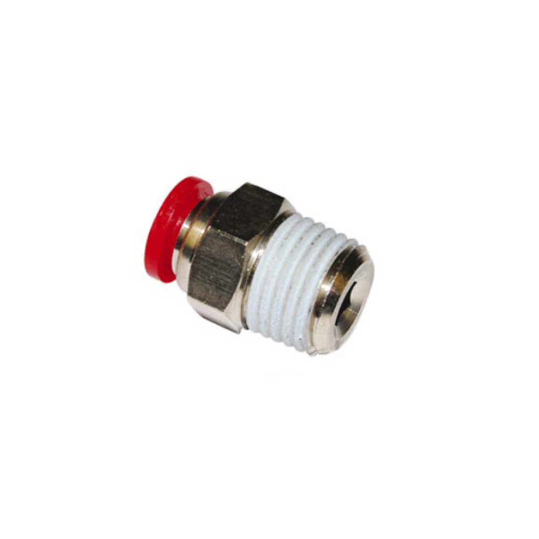 RAC-1-62289 Raccord Droit Male Ø 12mm - 1/4