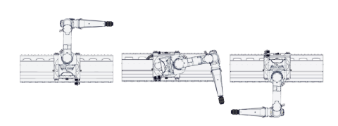 IRB 5500-25 Elevated Rail